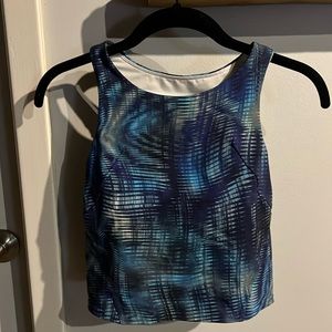 lululemon - sz 6 - high neck long line sports bra